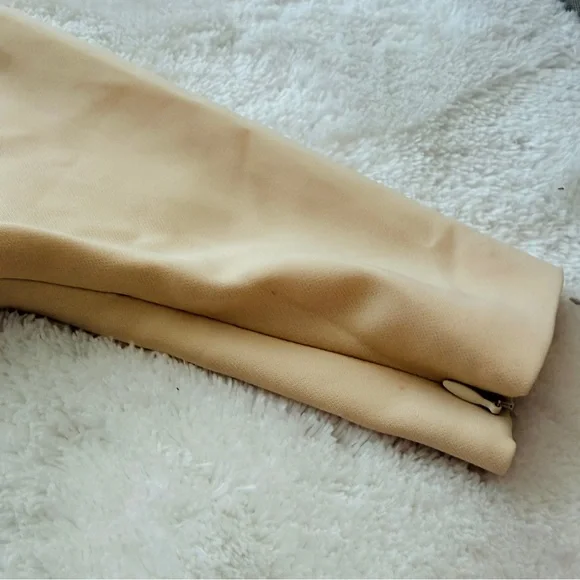 NWT Alexis Beige Fraser Midi Dress - Picture 4 of 12